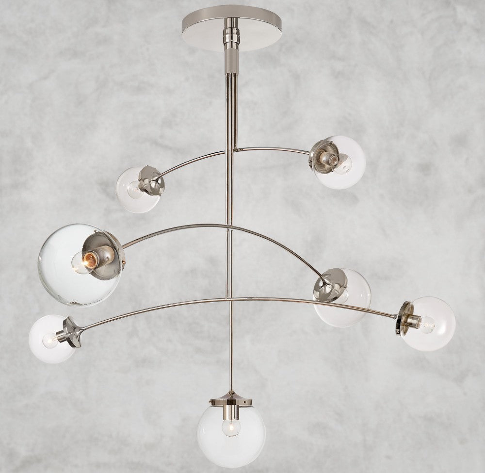 Prescott Mobile Chandelier 40", 55"